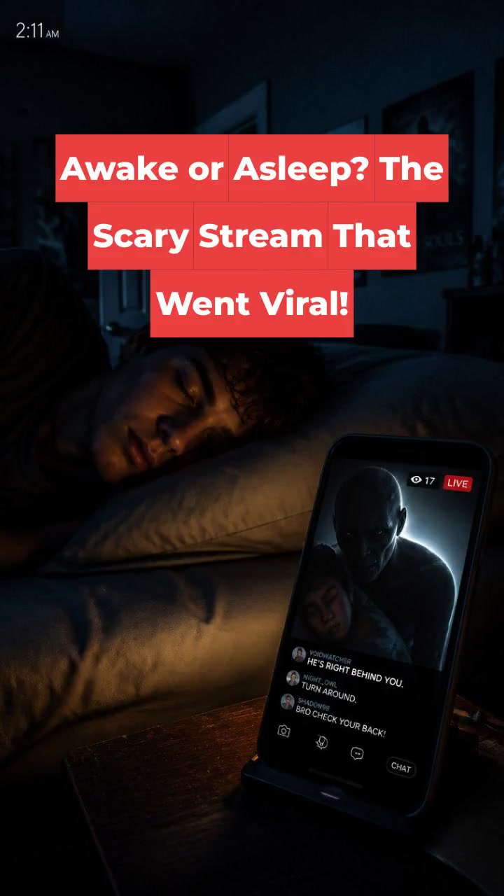 Awake or Asleep? The Scary Stream That Went Viral!