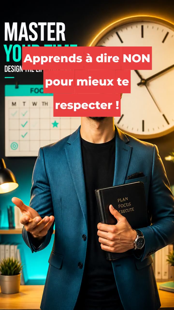 Apprends à dire NON pour mieux te respecter !