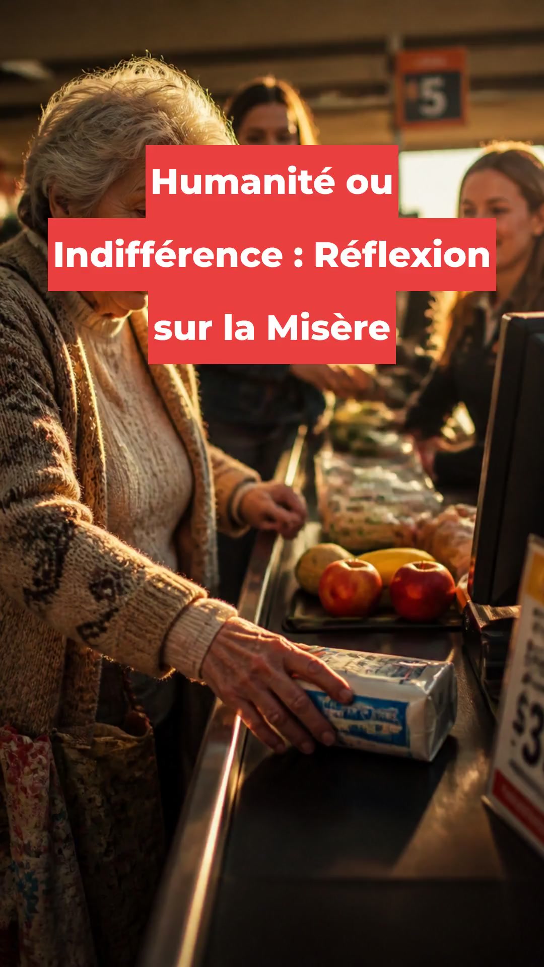 Humanité ou Indifférence : Réflexion sur la Misère