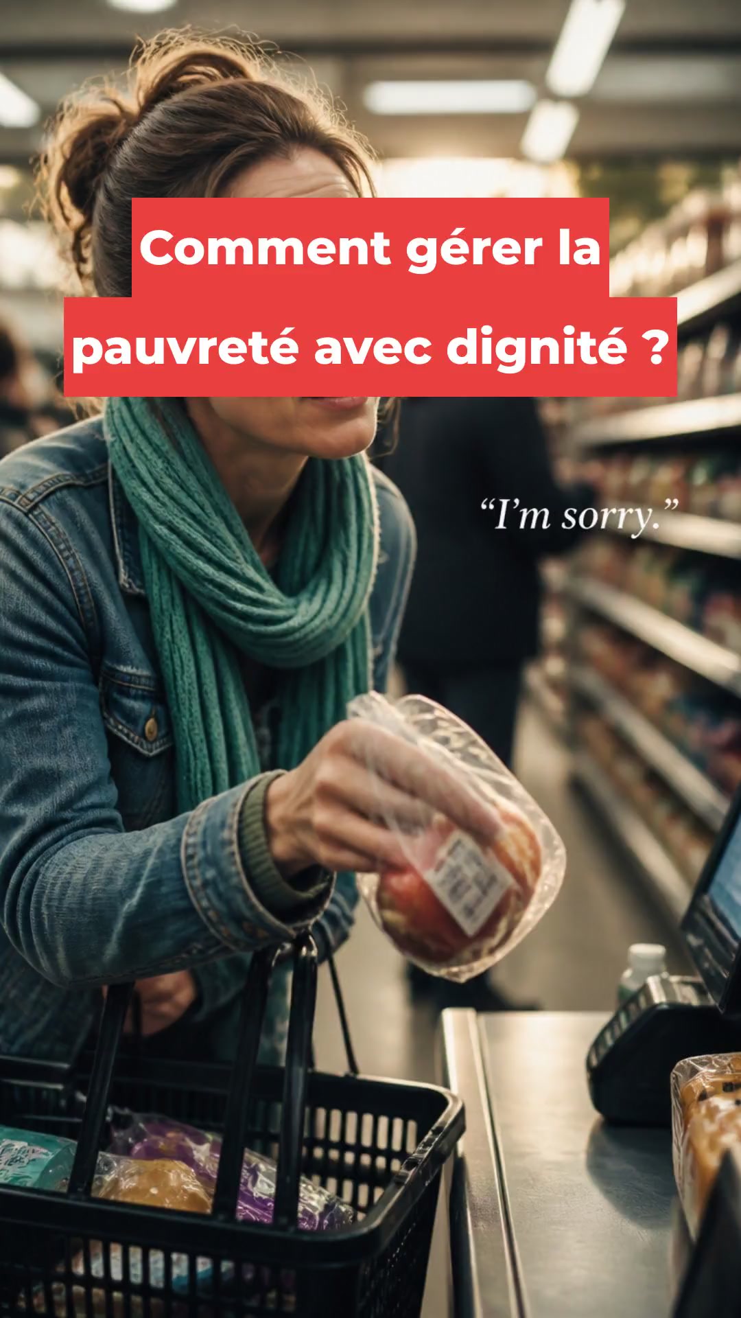 Comment gérer la pauvreté avec dignité ?