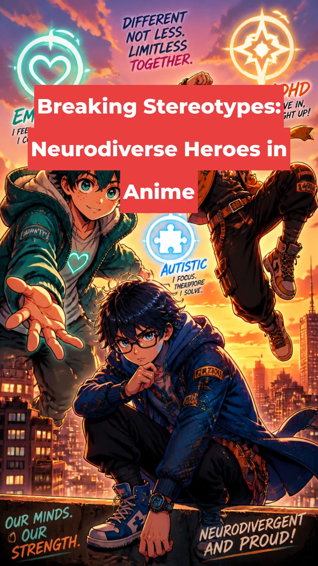 Breaking Stereotypes: Neurodiverse Heroes in Anime