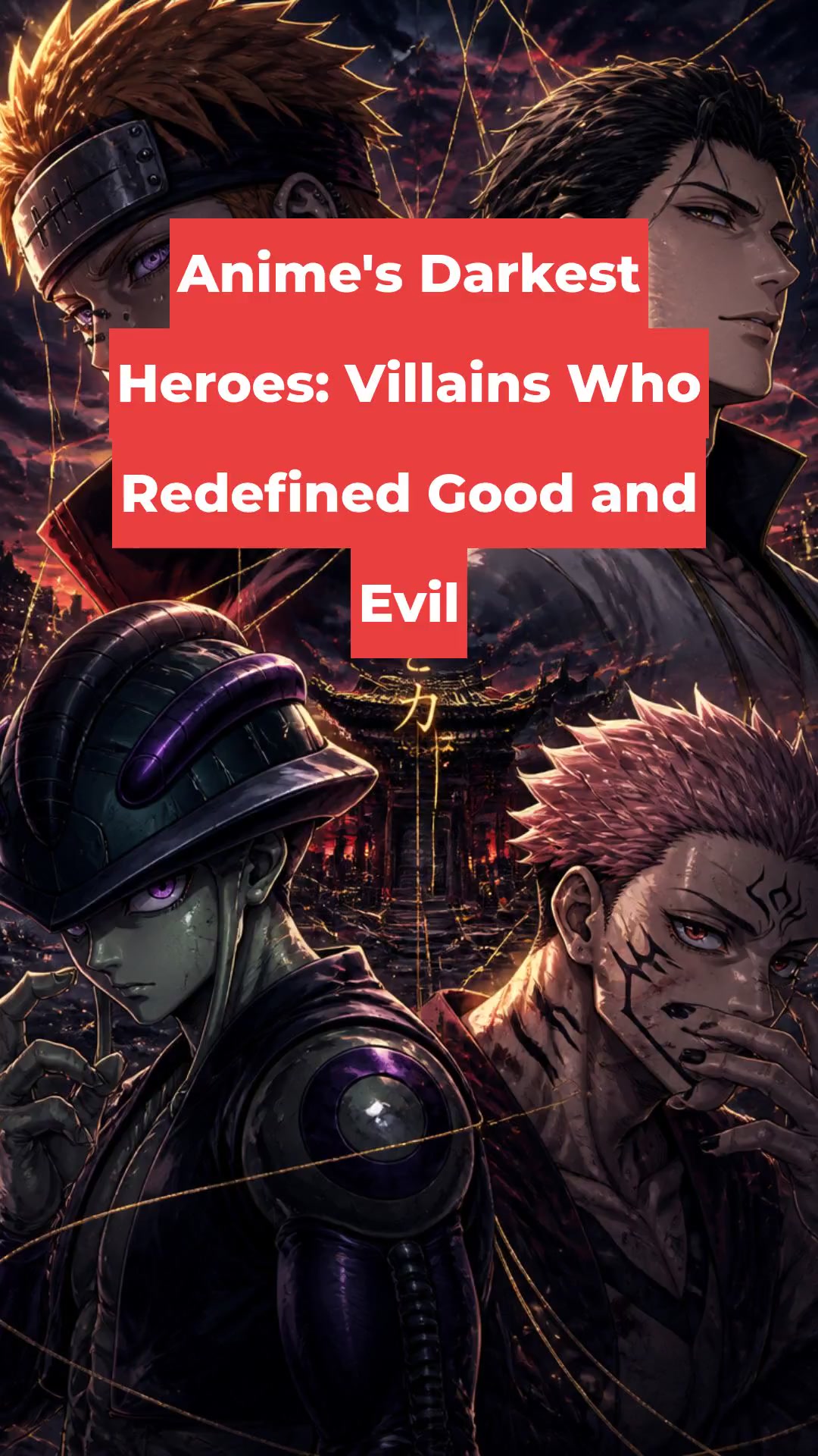 Anime's Darkest Heroes: Villains Who Redefined Good and Evil