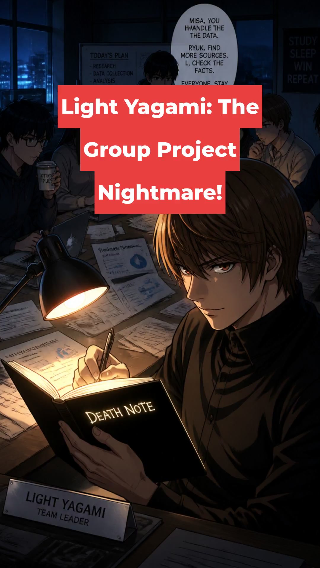 Light Yagami: The Group Project Nightmare!