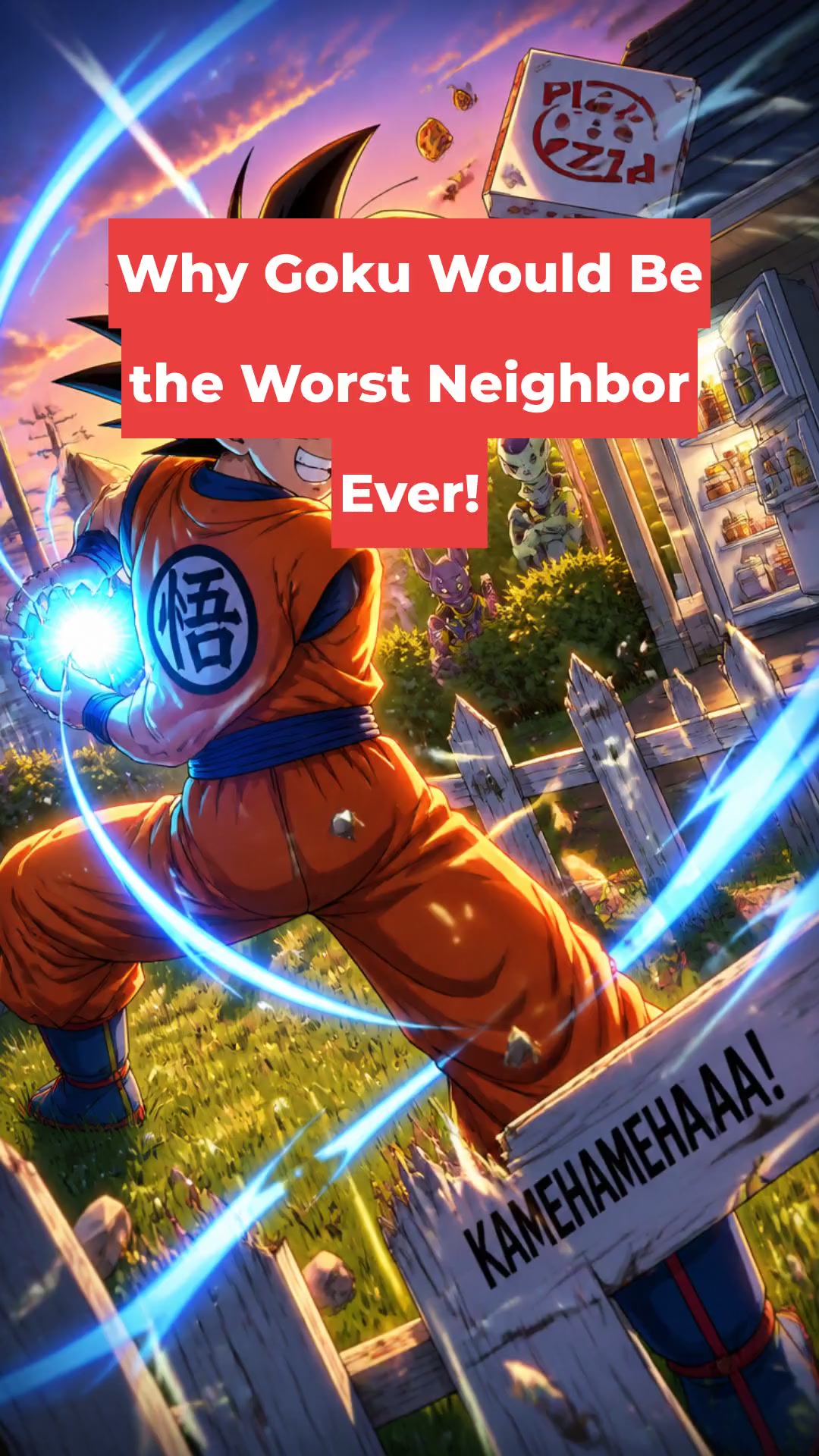 Why Goku Would Be the Worst Neighbor Ever!