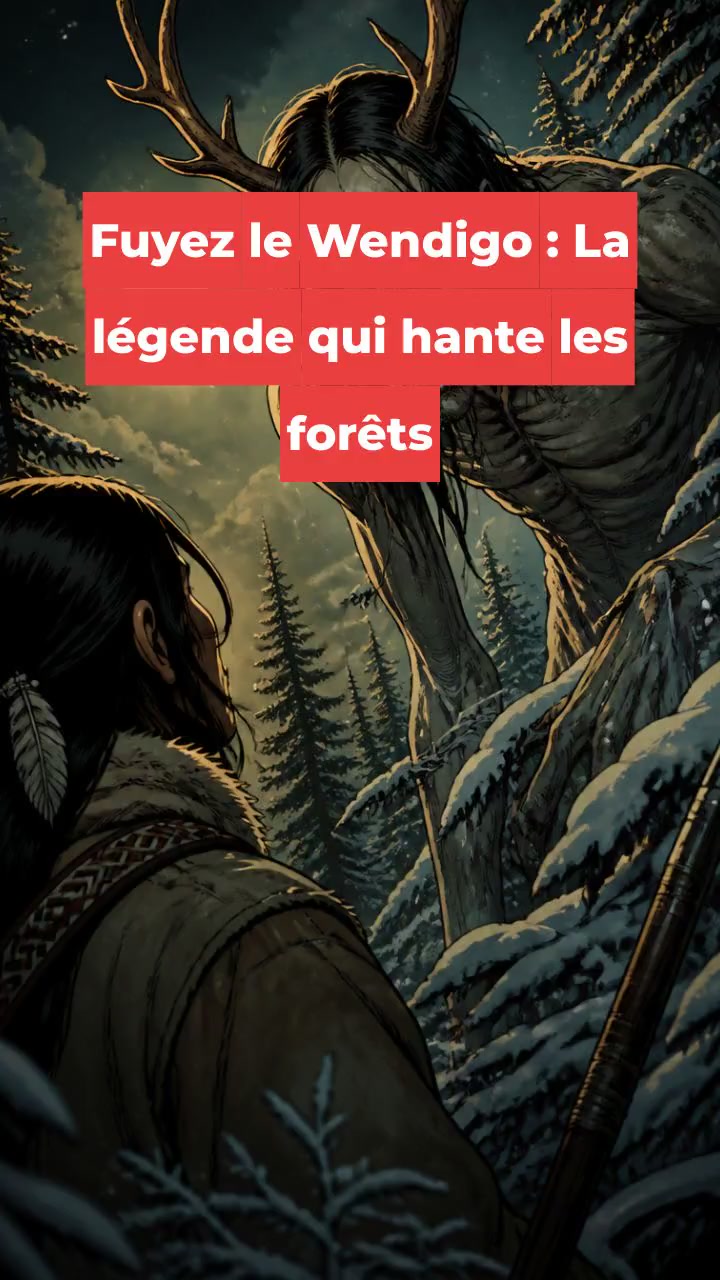 Fuyez le Wendigo : La légende qui hante les forêts