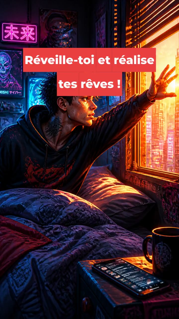 Réveille-toi et réalise tes rêves !