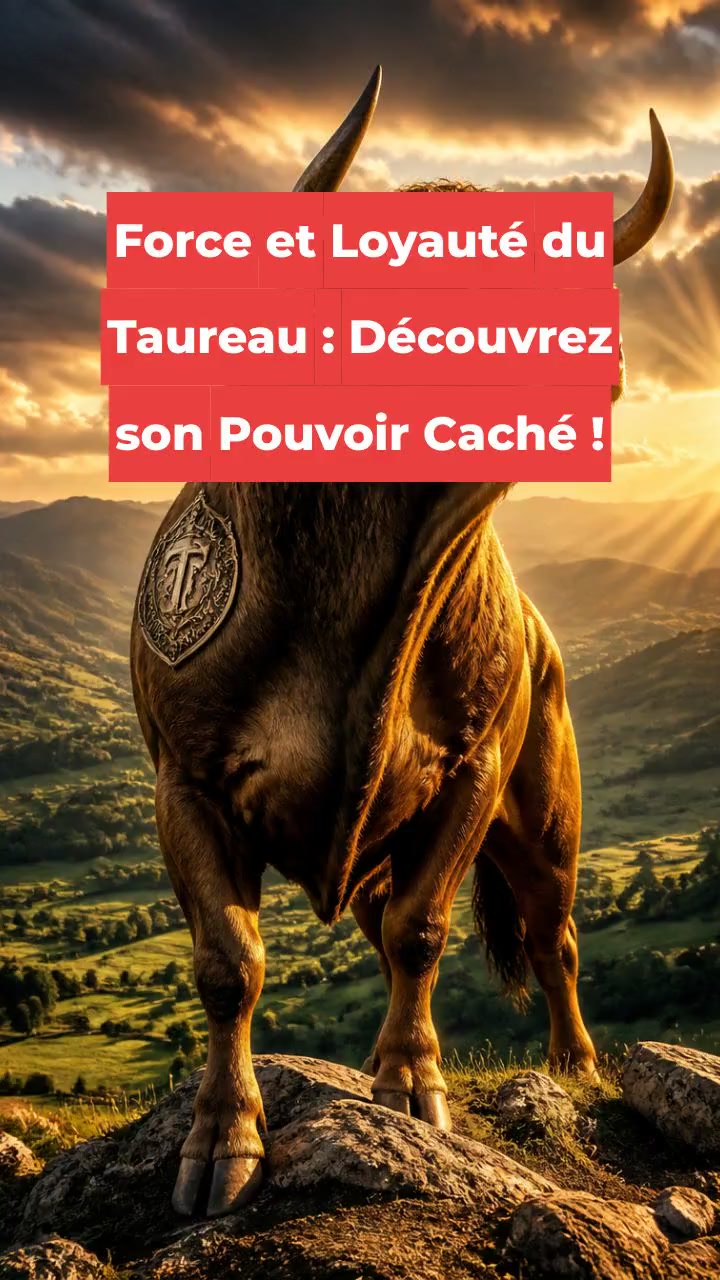 Force et Loyauté du Taureau : Découvrez son Pouvoir Caché !