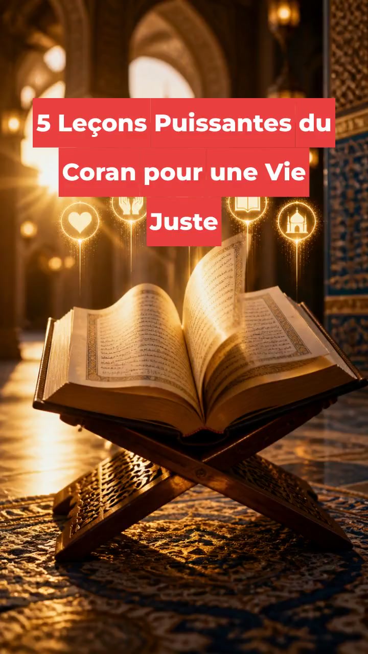  Les cinq leçons du Coran qui changent tout