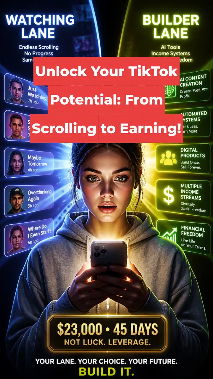 Unlock Your TikTok Potential: From Scrolling to Earning!