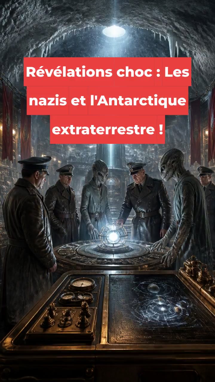 Révélations choc : Les nazis et l'Antarctique extraterrestre !