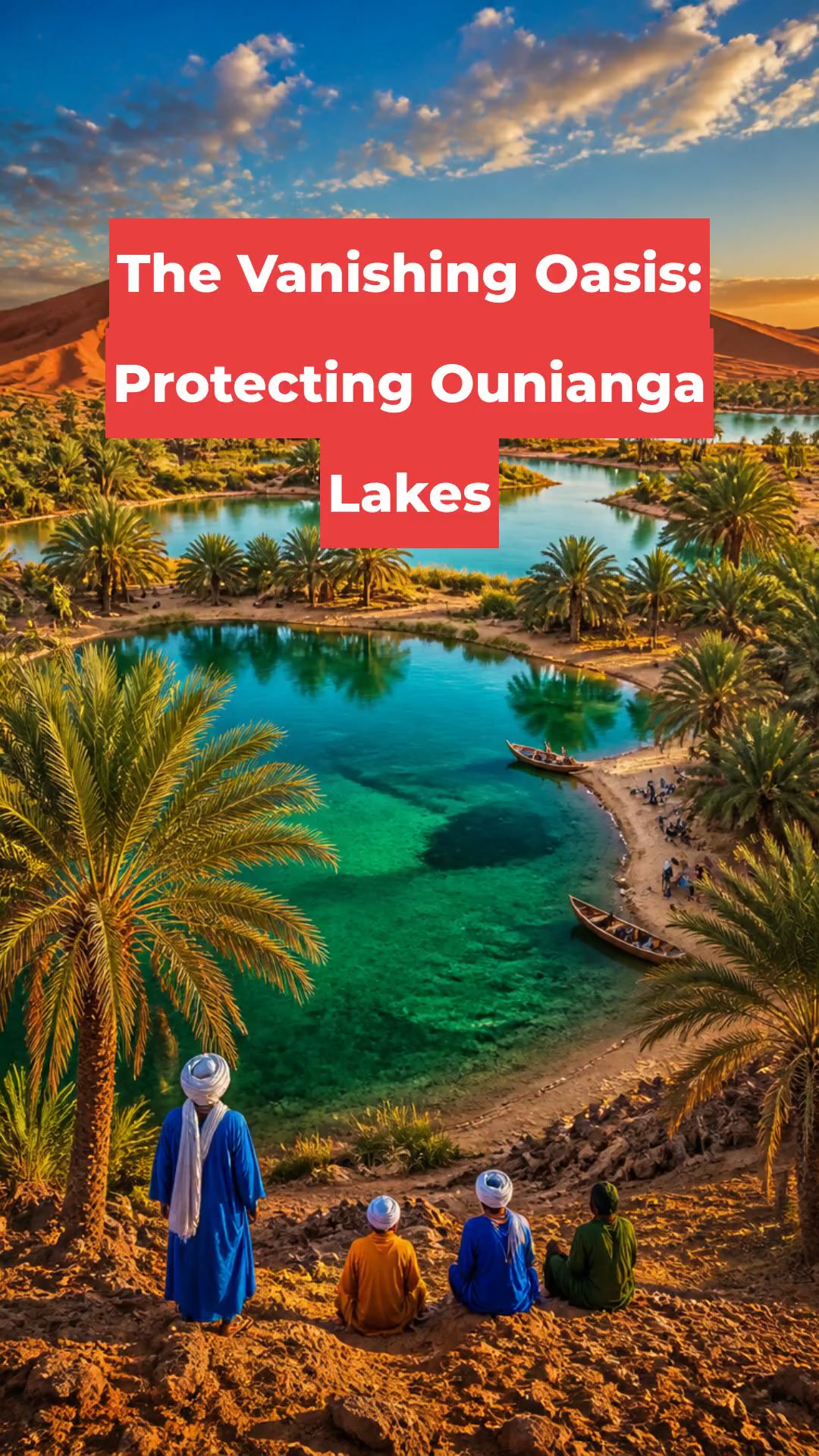 The Vanishing Oasis: Protecting Ounianga Lakes