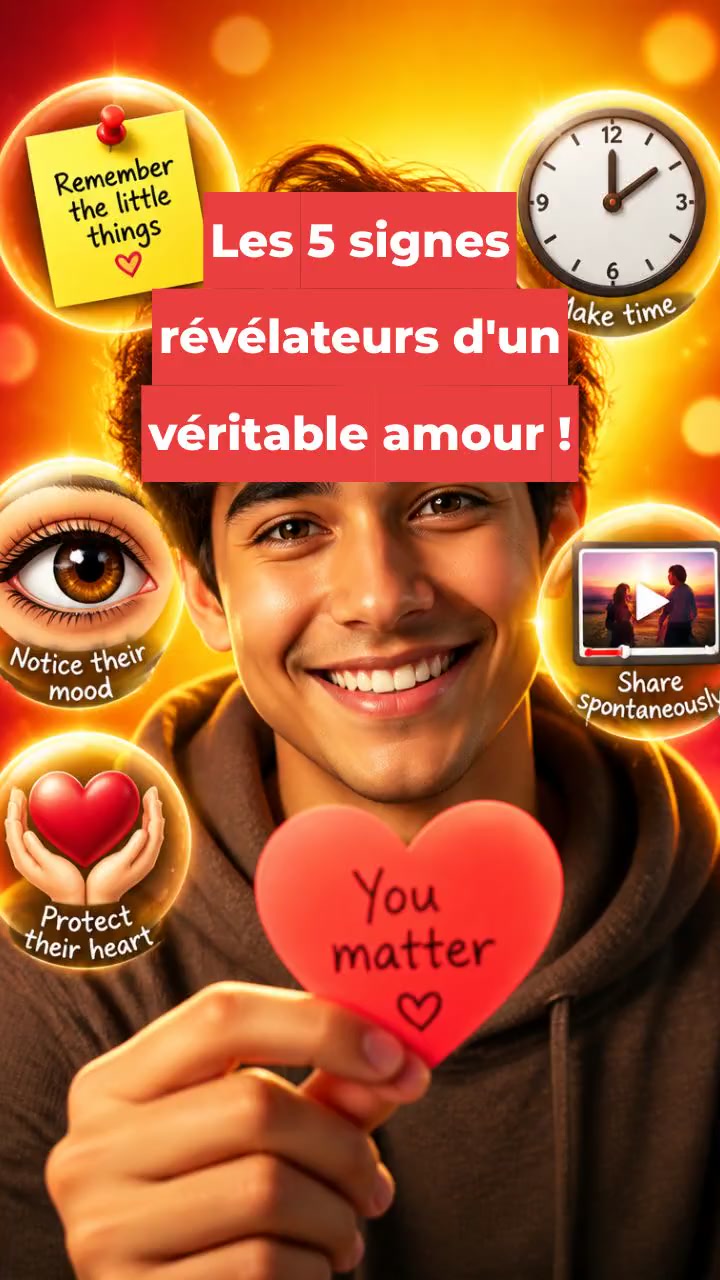 Les 5 signes révélateurs d'un véritable amour !