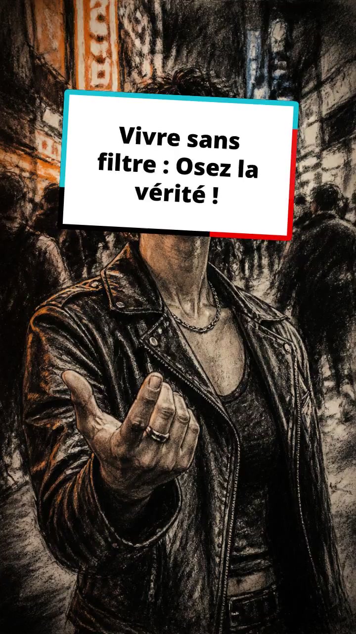 Vivre sans filtre : Osez la vérité !