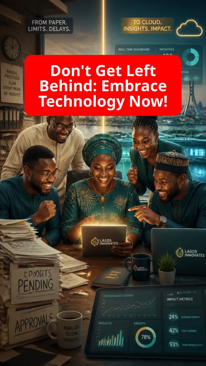 Don't Get Left Behind: Embrace Technology Now!