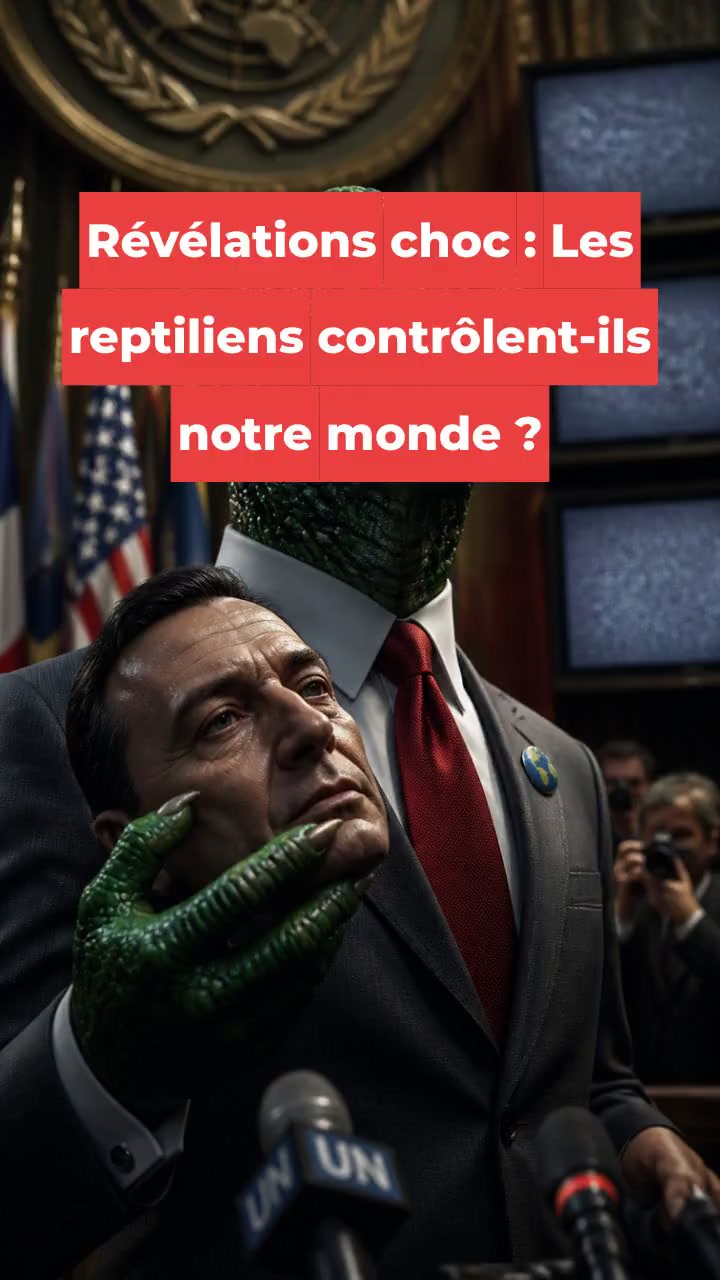 Révélations choc : Les reptiliens contrôlent-ils notre monde ?