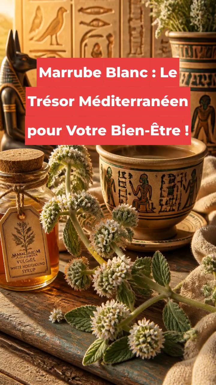 Marrube Blanc : Le Trésor Méditerranéen pour Votre Bien-Être !