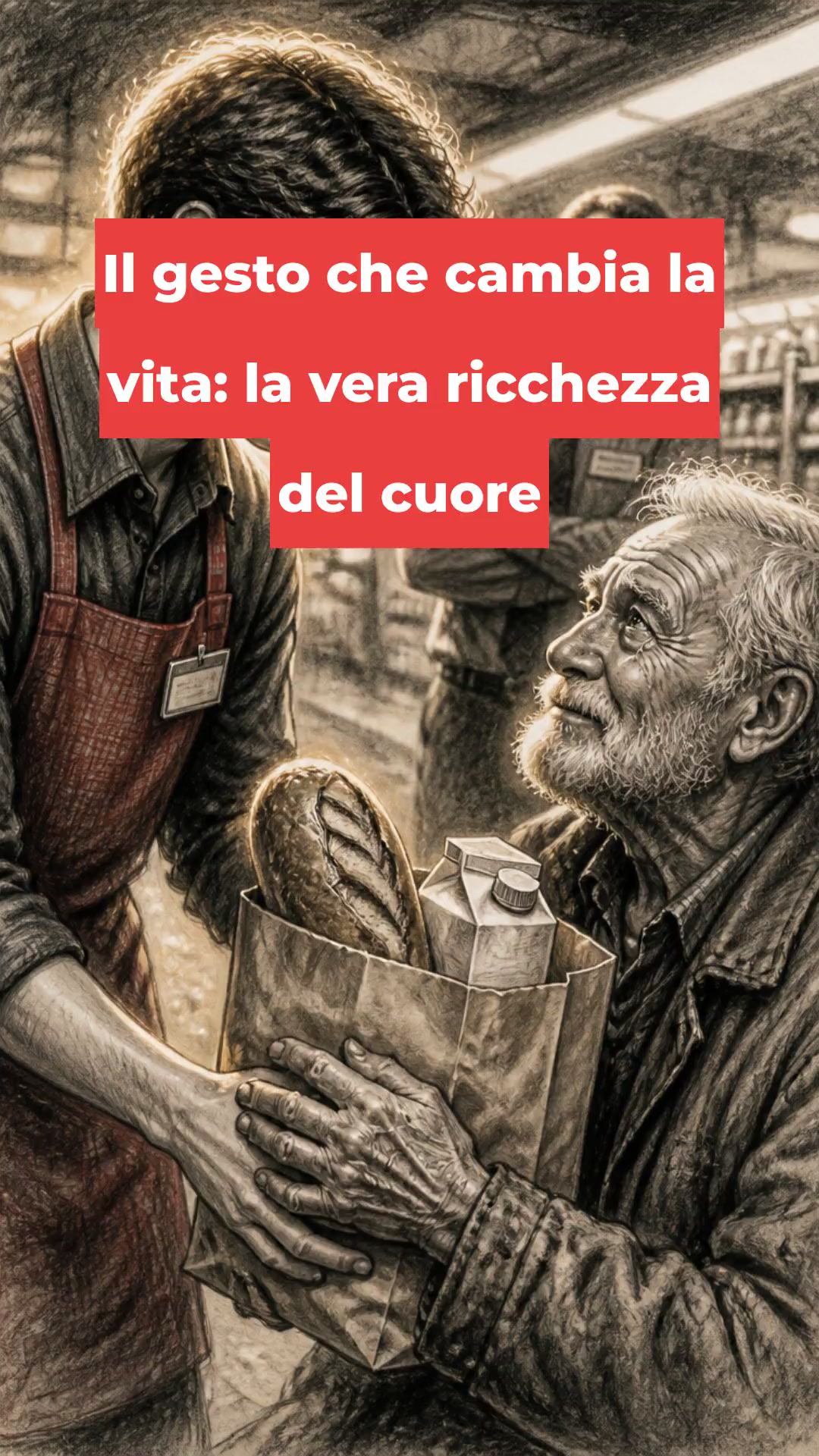 Il gesto che cambia la vita: la vera ricchezza del cuore