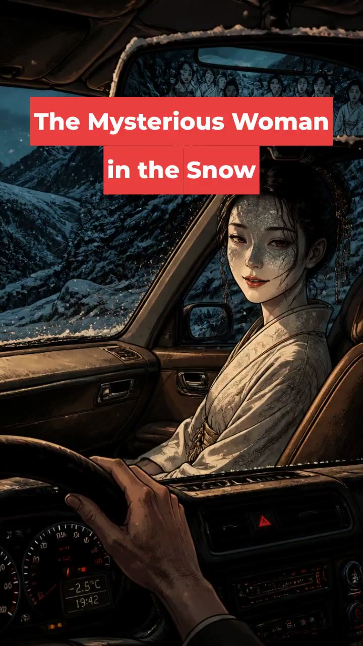 The Mysterious Woman in the Snow