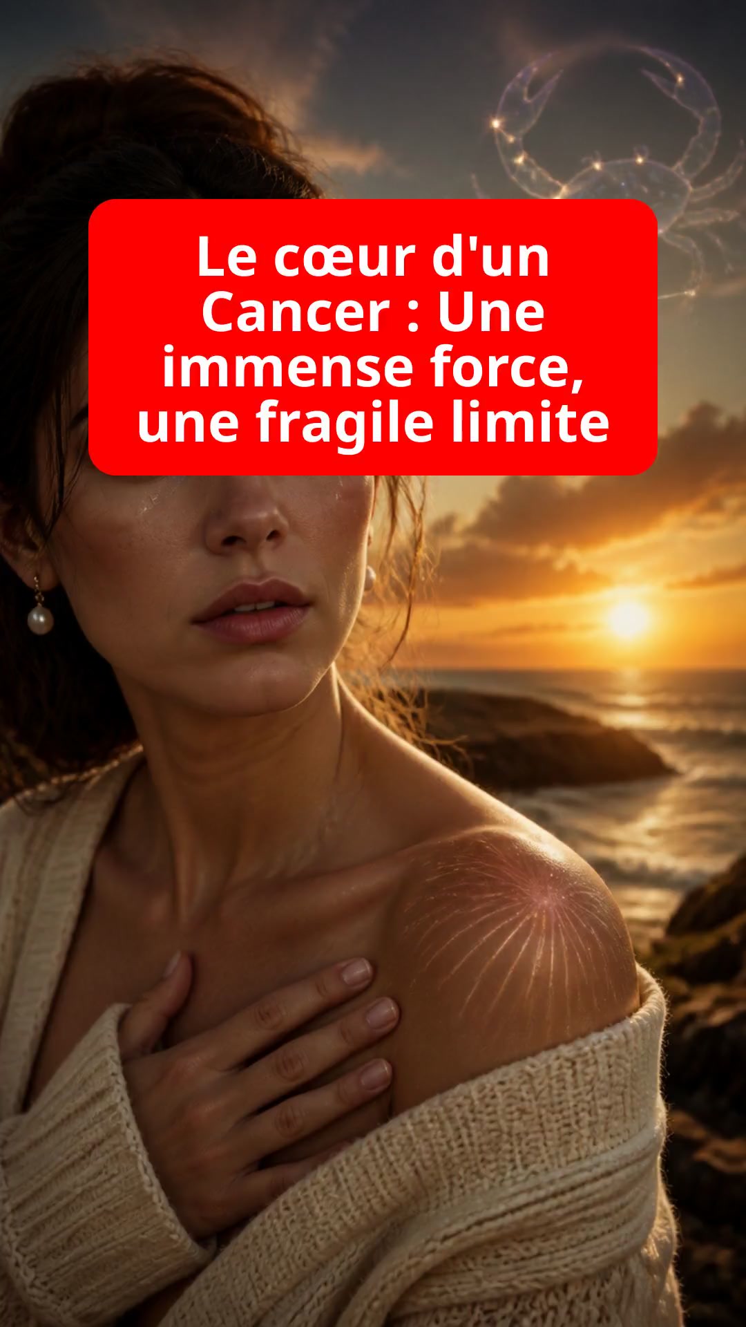 Le cœur d'un Cancer : Une immense force, une fragile limite