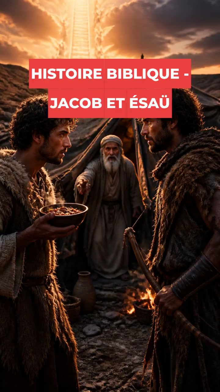 HISTOIRE BIBLIQUE - JACOB ET ÉSAÜ