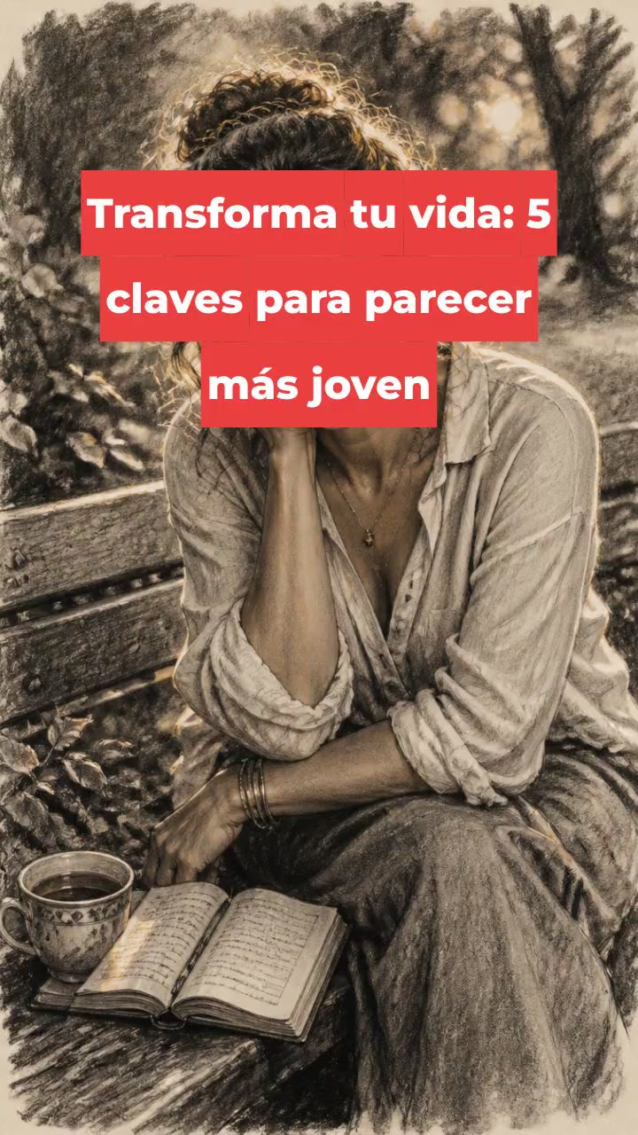 Transforma tu vida: 5 claves para parecer más joven
