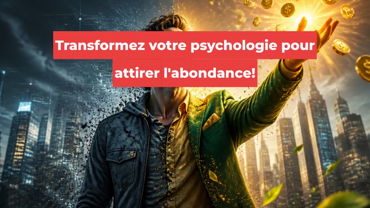 Transformez votre psychologie pour attirer l'abondance!