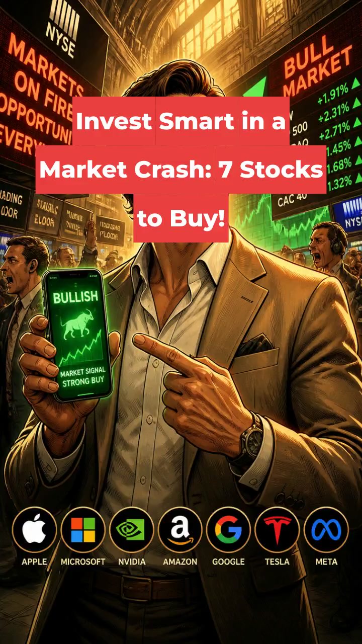 Invest Smart in a Market Crash: 7 Stocks to Buy!