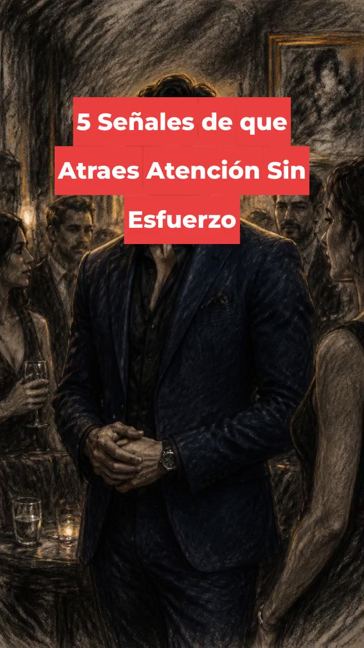 5 Señales de que Atraes Atención Sin Esfuerzo