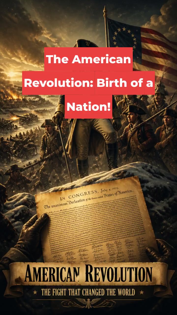 The American Revolution: Birth of a Nation!