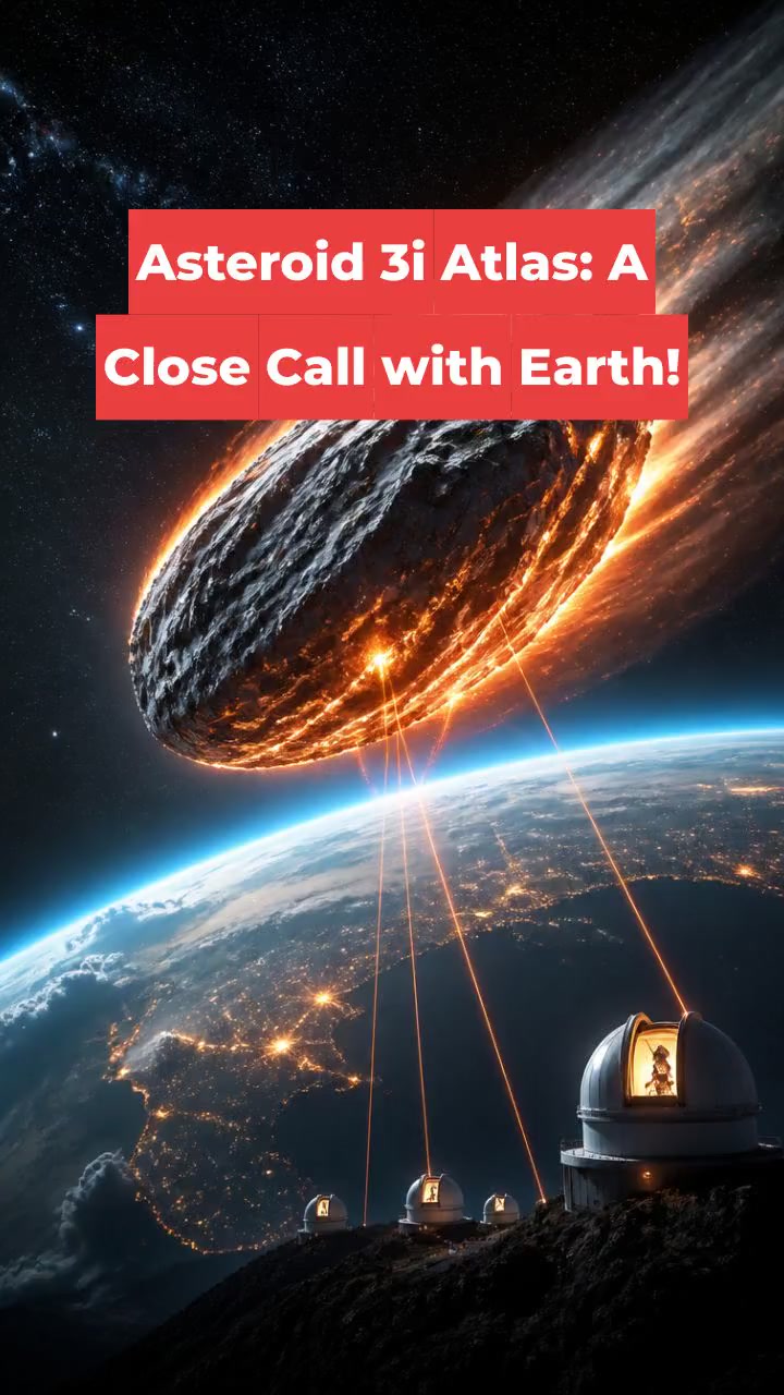 Asteroid 3i Atlas: A Close Call with Earth!