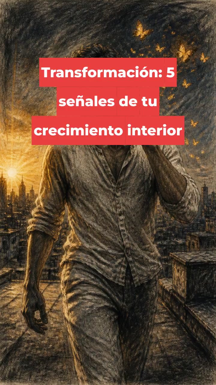 Transformación: 5 señales de tu crecimiento interior
