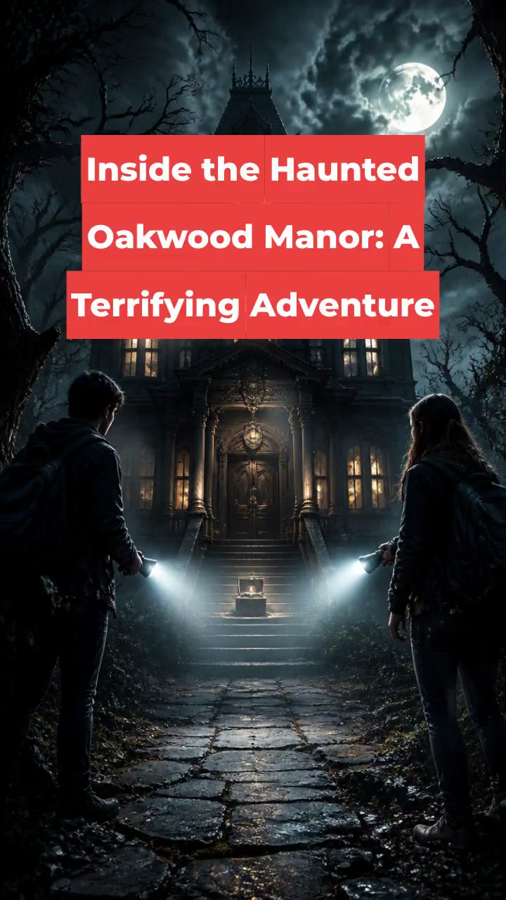 Inside the Haunted Oakwood Manor: A Terrifying Adventure