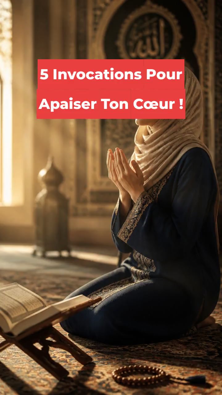 5 invocations à réciter quand tu te sens perdu