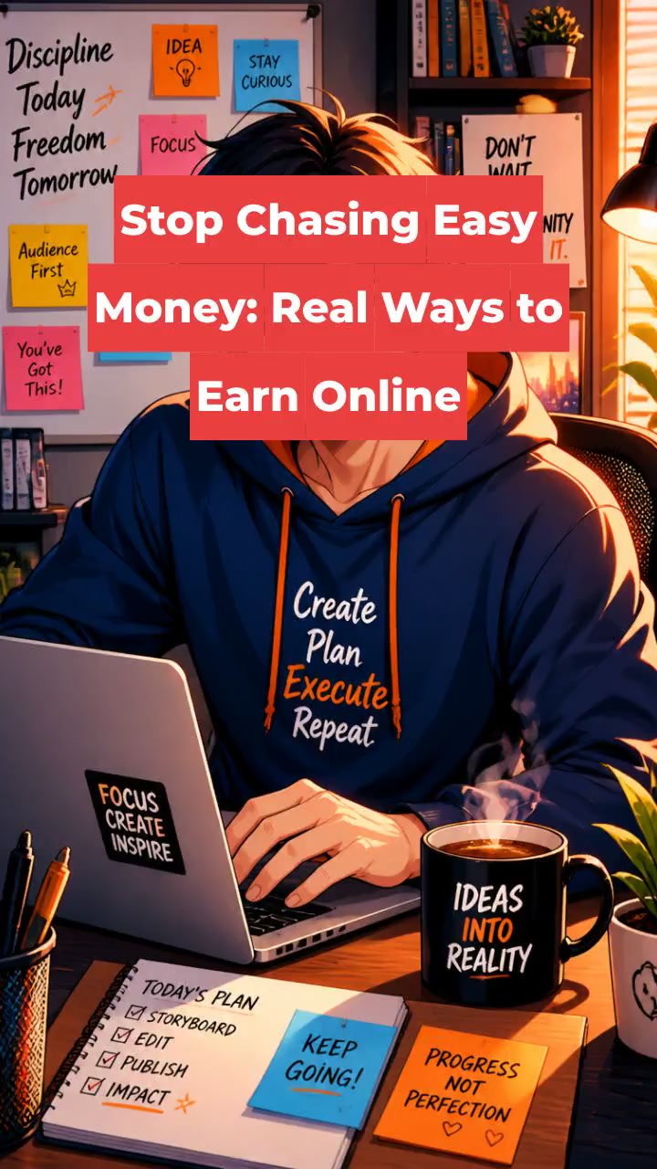 Stop Chasing Easy Money: Real Ways to Earn Online