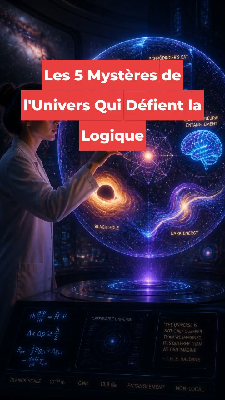 Les 5 Mystères de l'Univers Qui Défient la Logique