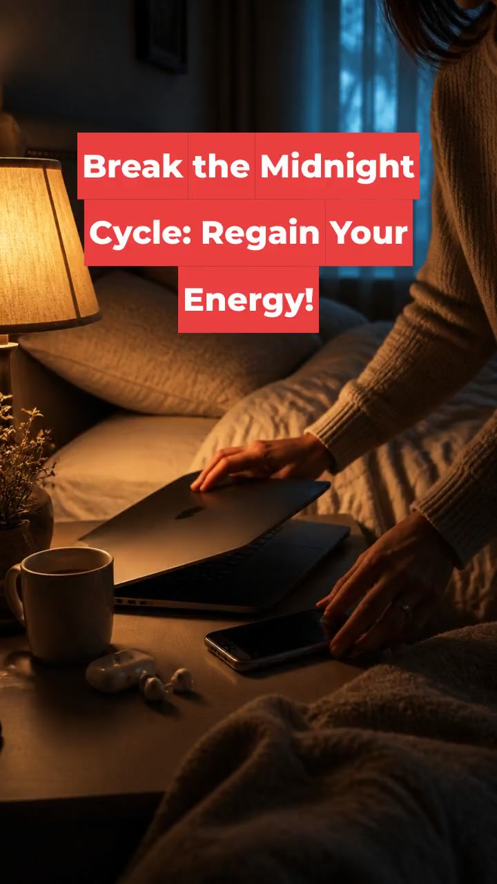 Break the Midnight Cycle: Regain Your Energy!