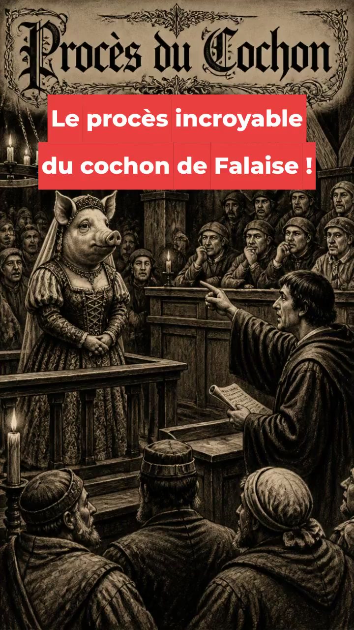 Le procès incroyable du cochon de Falaise !