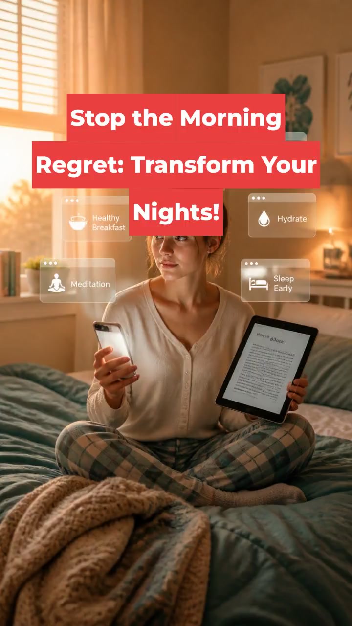 Stop the Morning Regret: Transform Your Nights!