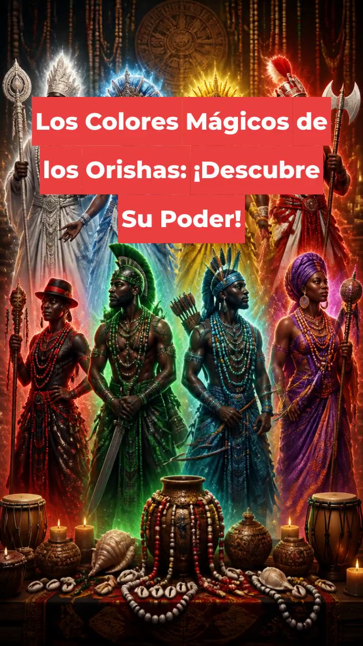 Los Colores Mágicos de los Orishas: ¡Descubre Su Poder!