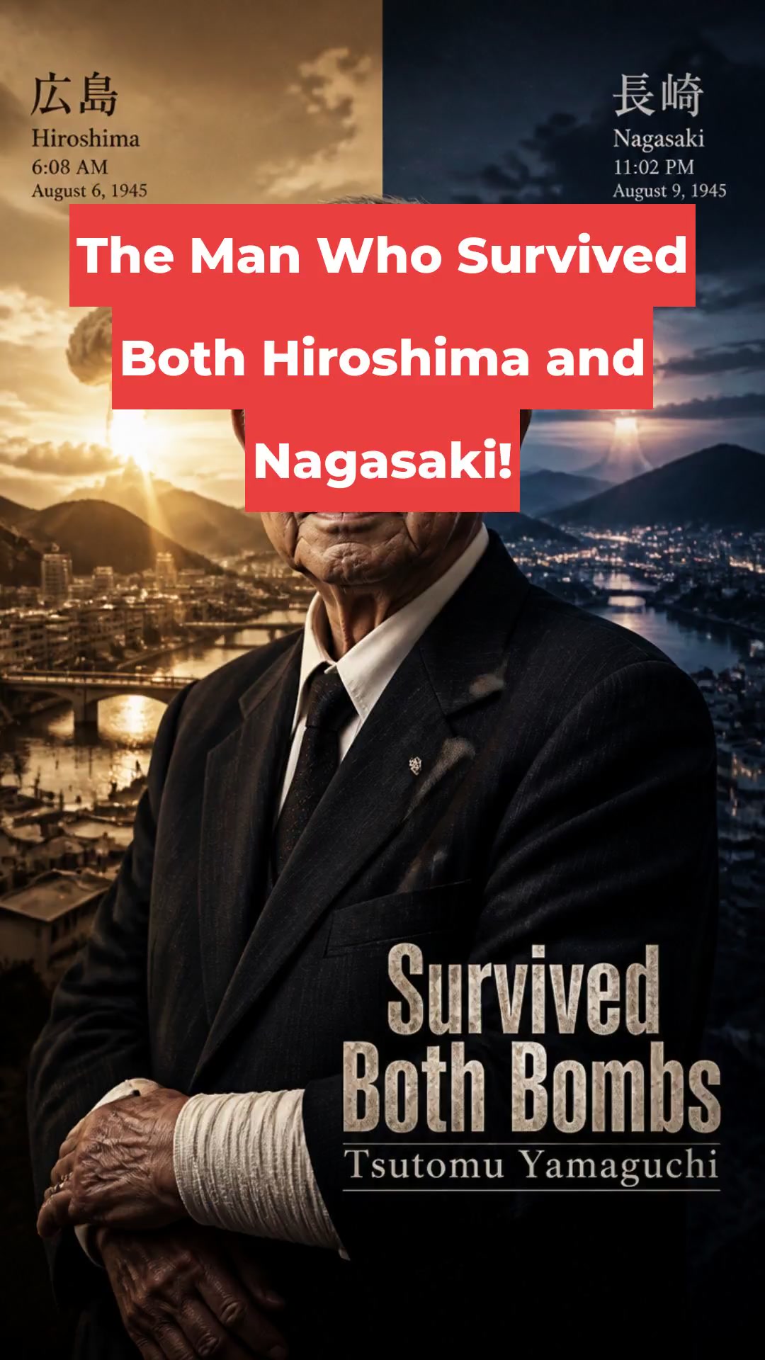 The Man Who Survived Both Hiroshima and Nagasaki!