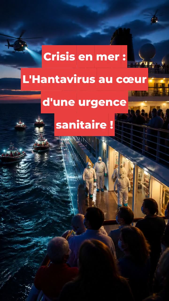 Crisis en mer : L'Hantavirus au cœur d'une urgence sanitaire !