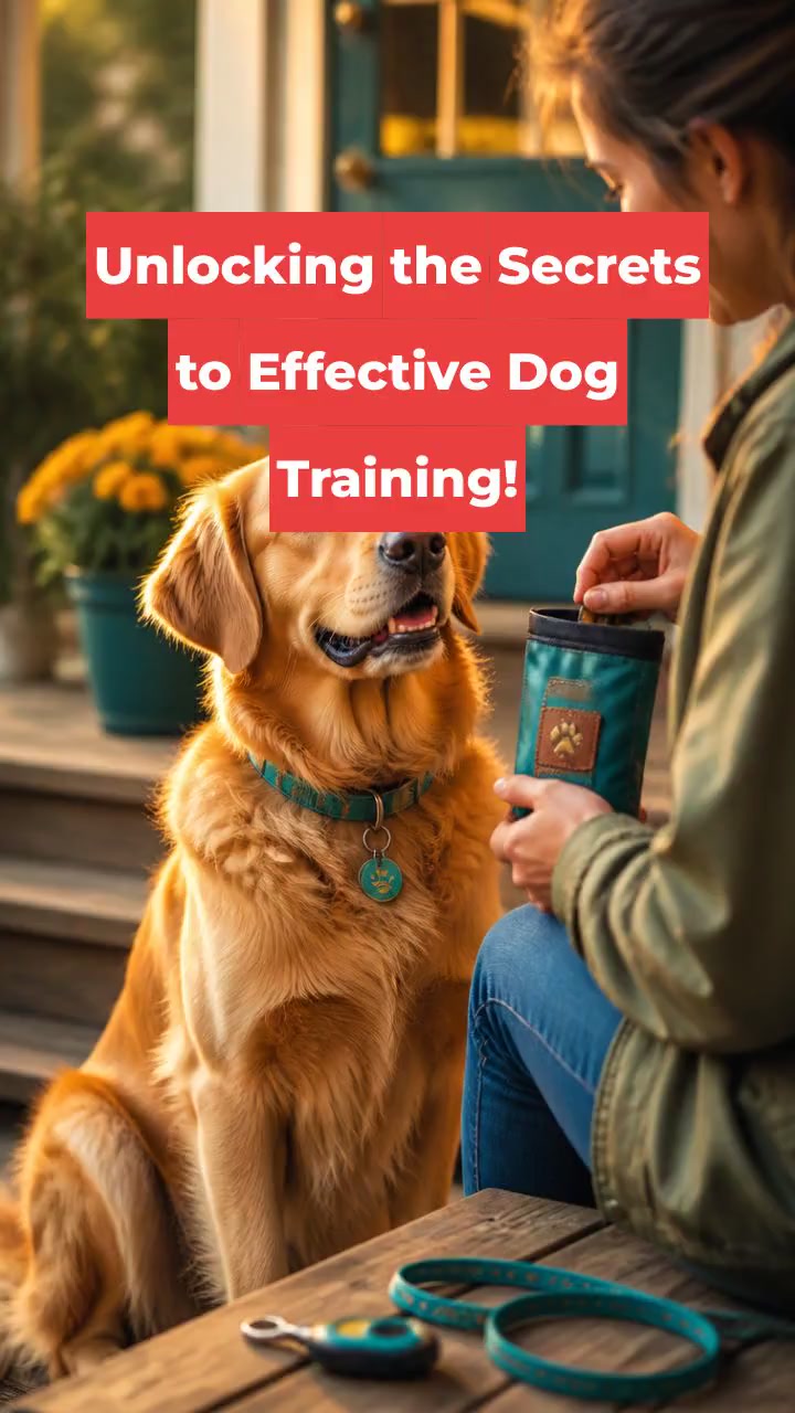 Unlocking the Secrets to Effective Dog Training!