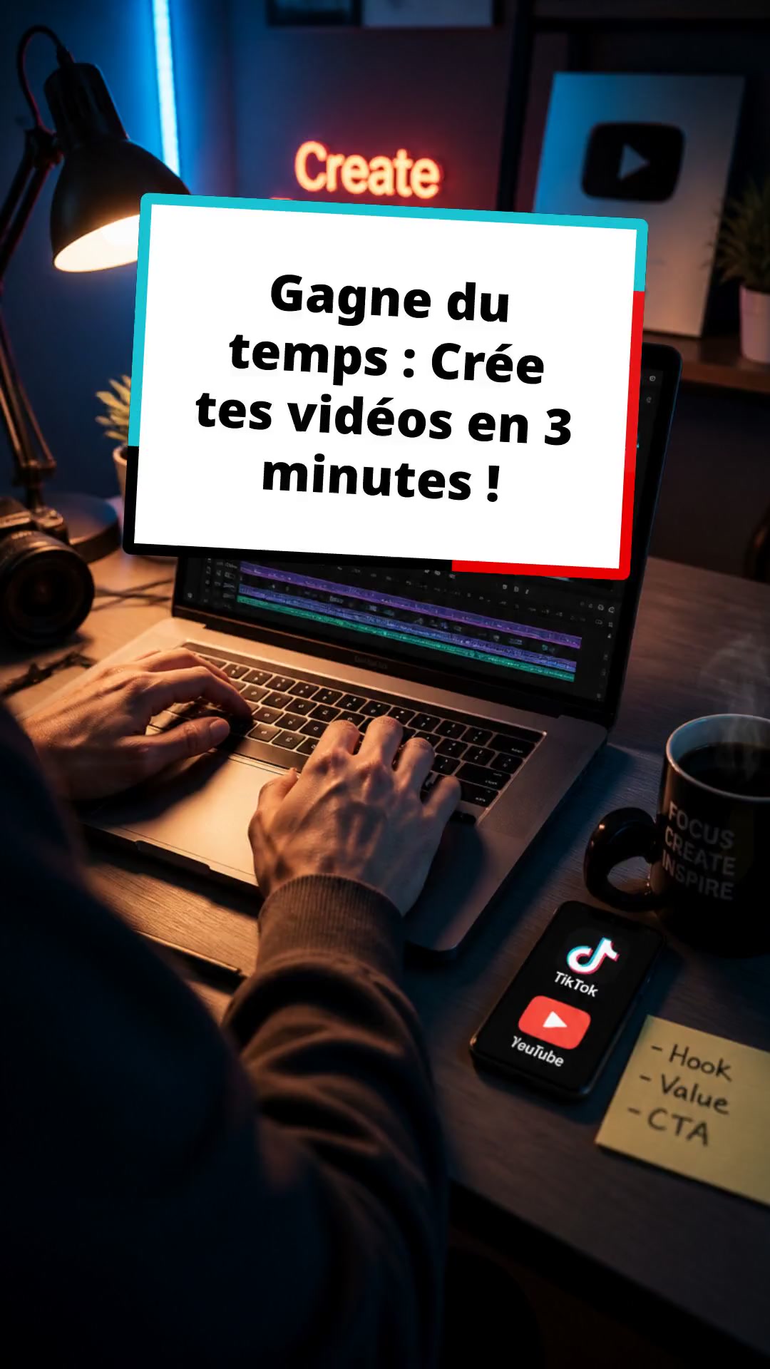 Gagne du temps : Crée tes vidéos en 3 minutes !