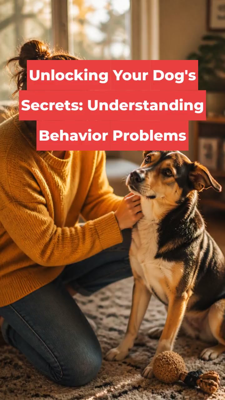 Unlocking Your Dog's Secrets: Understanding Behavior Problems