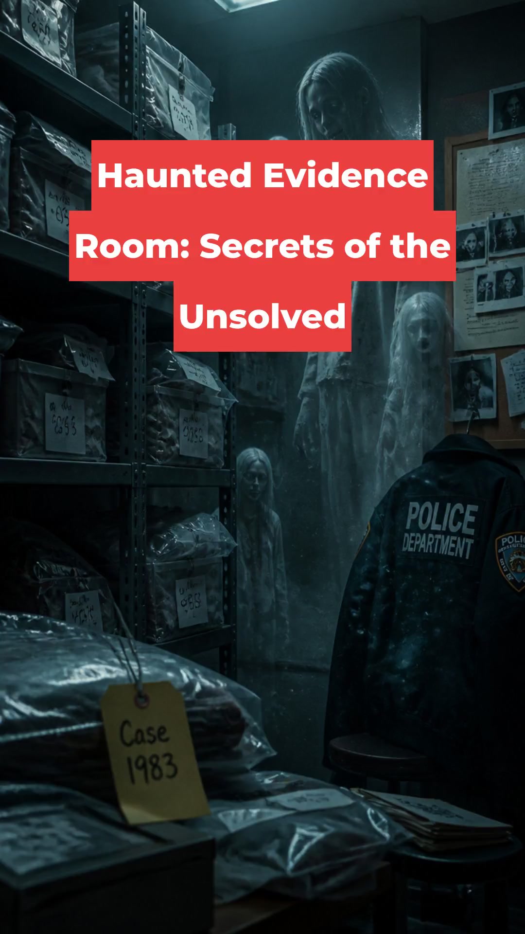 Haunted Evidence Room: Secrets of the Unsolved