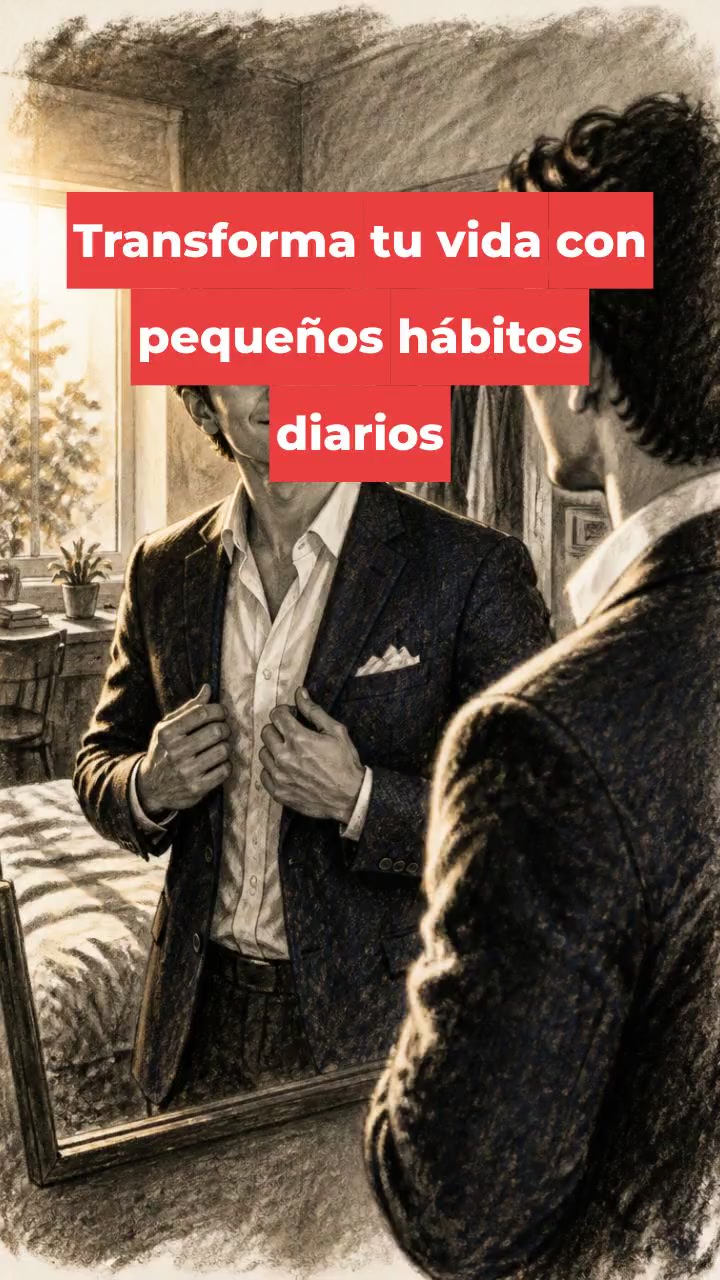 Transforma tu vida con pequeños hábitos diarios