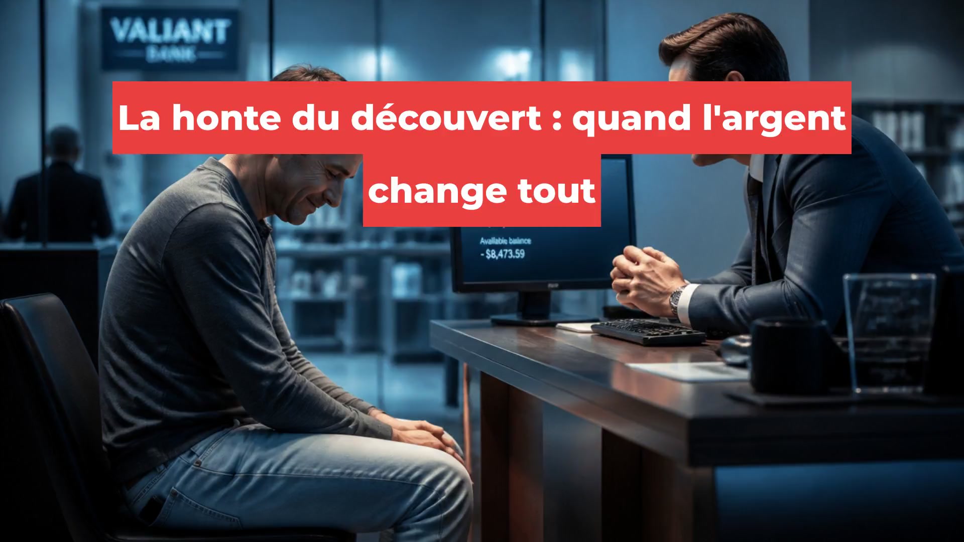La honte du découvert : quand l'argent change tout