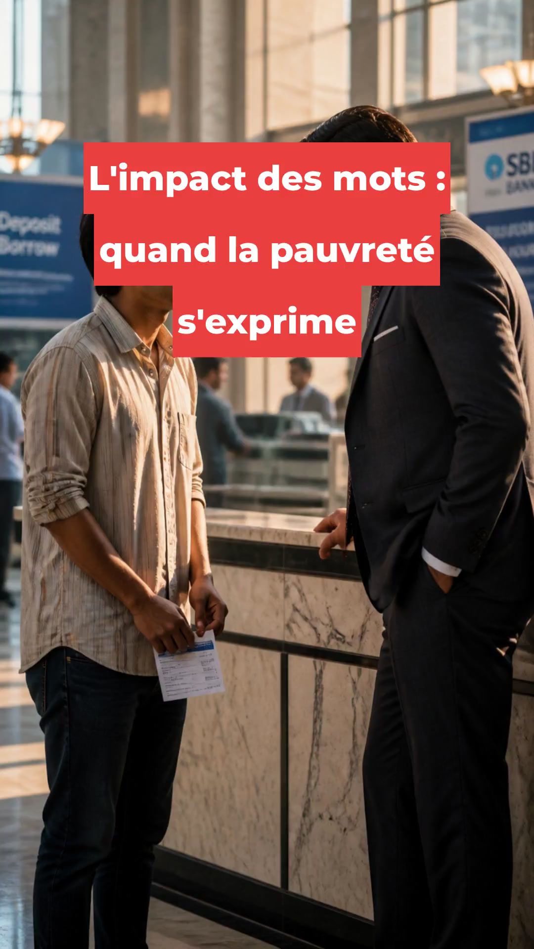 L'impact des mots : quand la pauvreté s'exprime