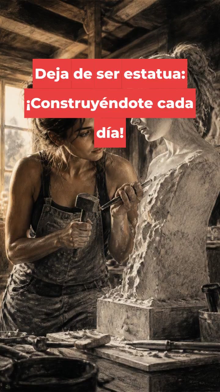 Deja de ser estatua: ¡Construyéndote cada día!