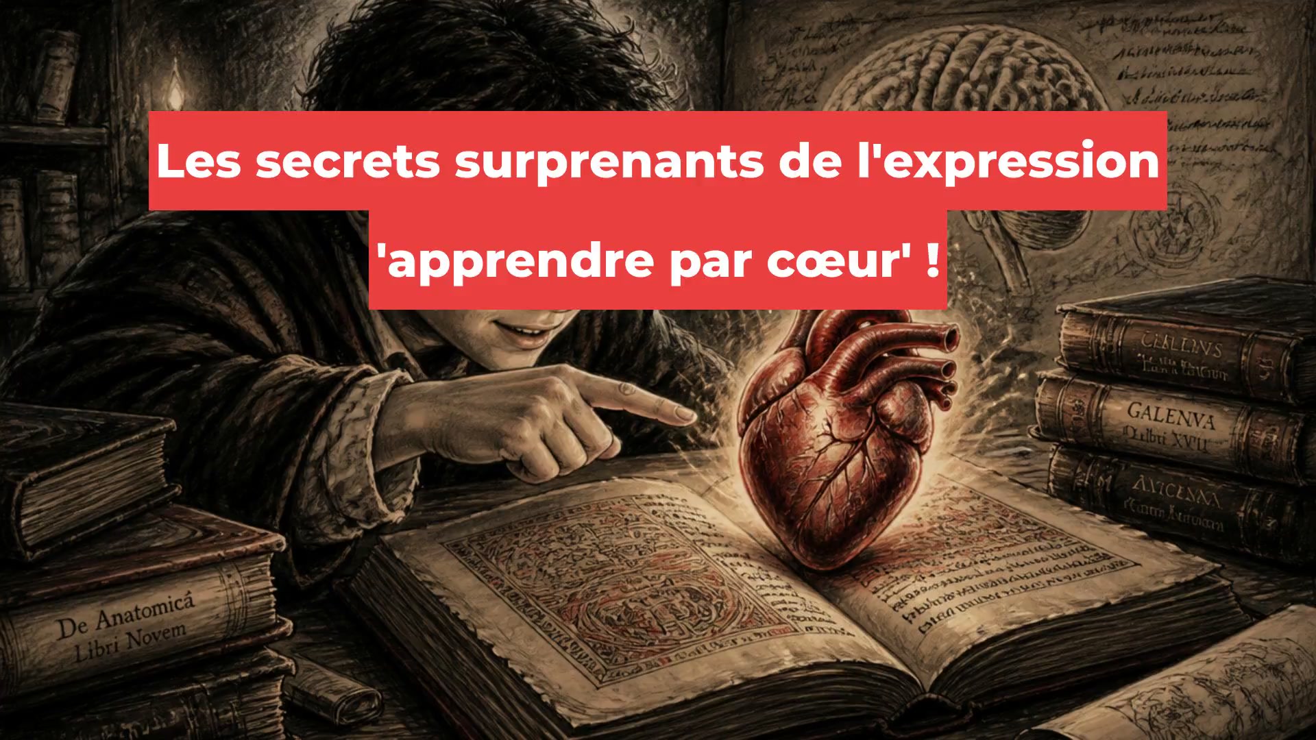 Les secrets surprenants de l'expression 'apprendre par cœur' !